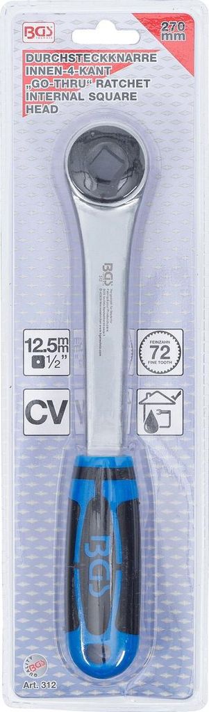 BGS Cricchetto passante uscita quadra 12,5 mm (1/2") - 312 Immagine del prodotto 