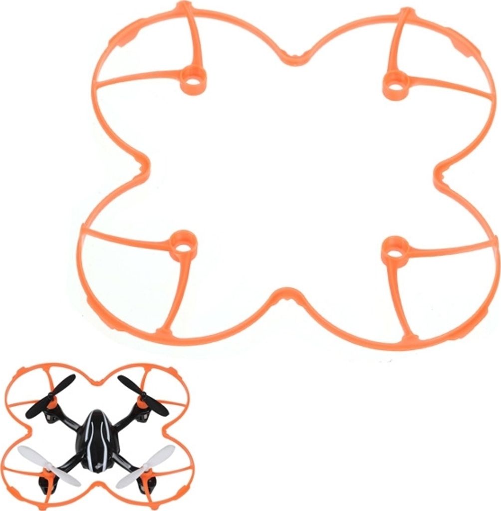 Hubsan X4 Mini Quad Copter Propeller Schutzhülle (Orange)