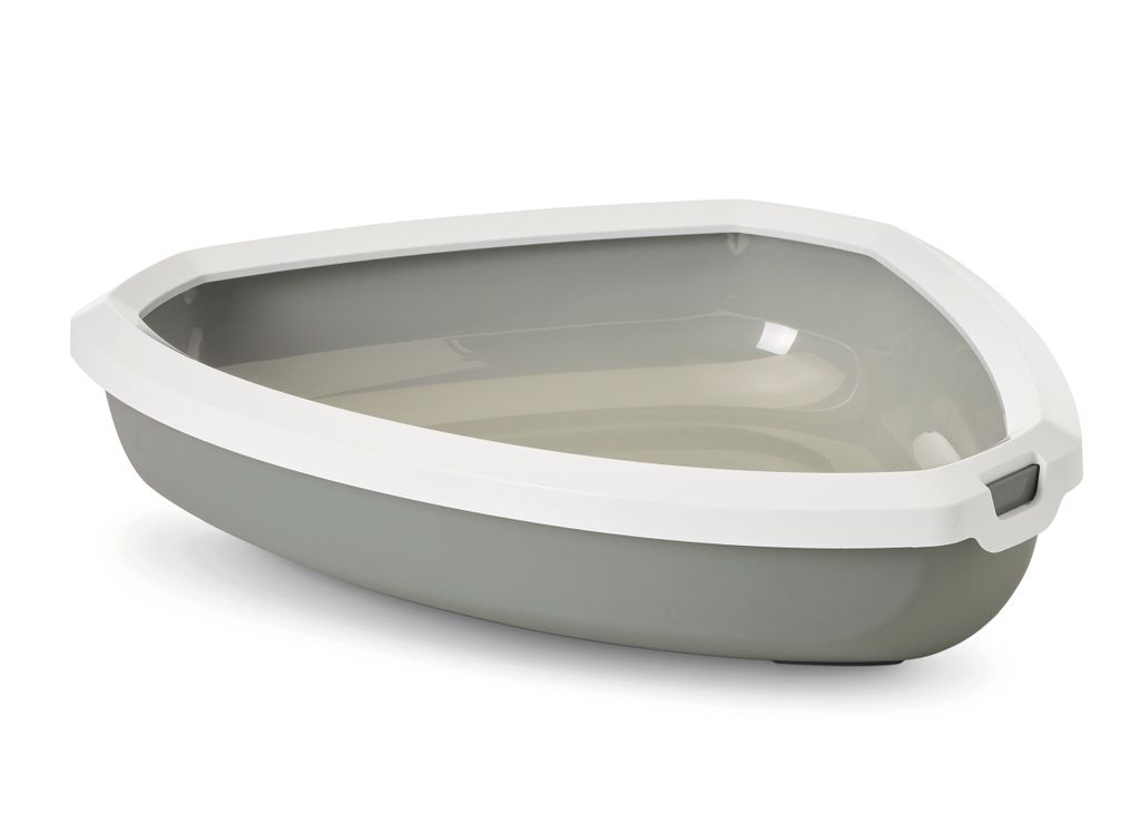 Savic Katzentoilette "Rincon" 58,5 x 46 x 13,5 cm grau / Produktbild 