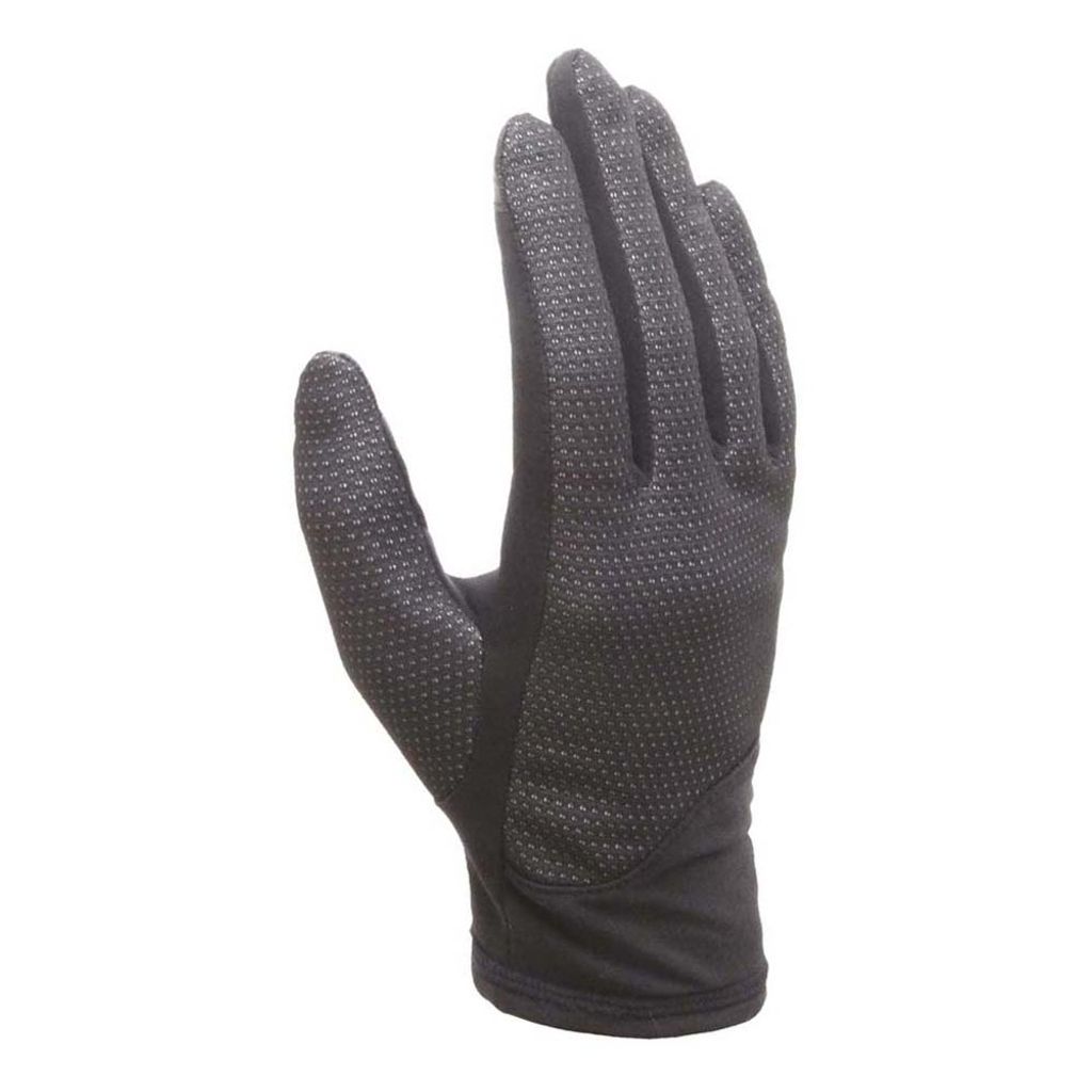 Micro 3 winddichte Thermohandschuhe aus Polyester Schwarz Touchscreen-fähig