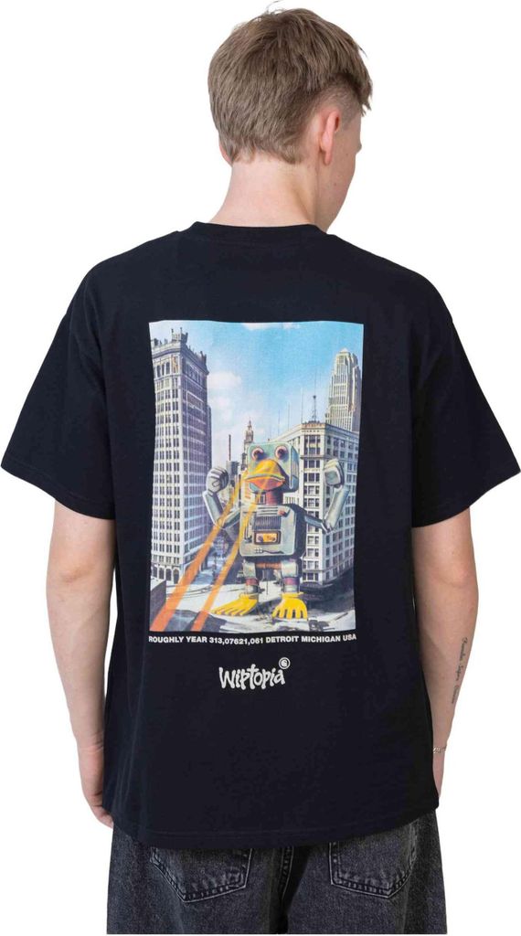 Carhartt WIP T-shirt I035492-BLK in Black color size large