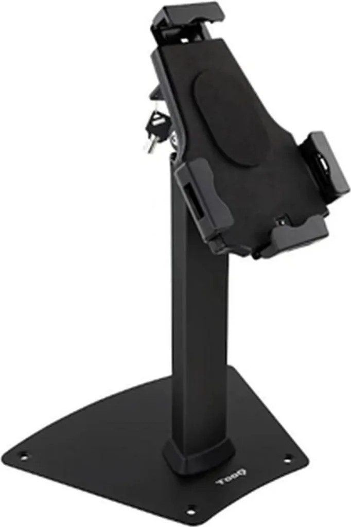 TooQ Support Tablette Noir Antivol TQTDS0811 en Acier Haute Résistance