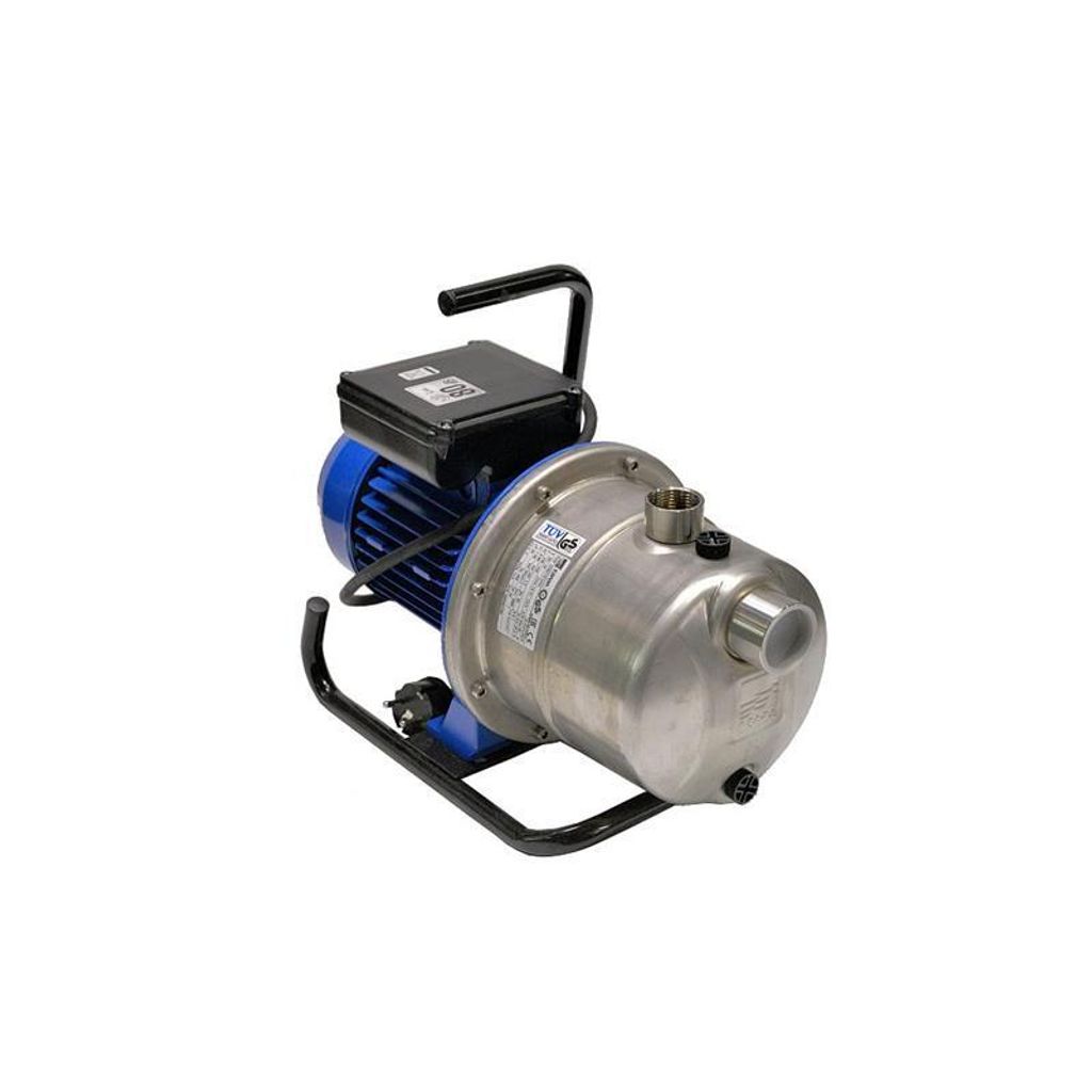 A product shot of a water pump on a white background.