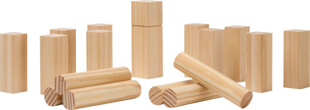 Vinga - Kubb-Spiel (), Holz, Mini XD504 (Einheitsgröße) (Braun)