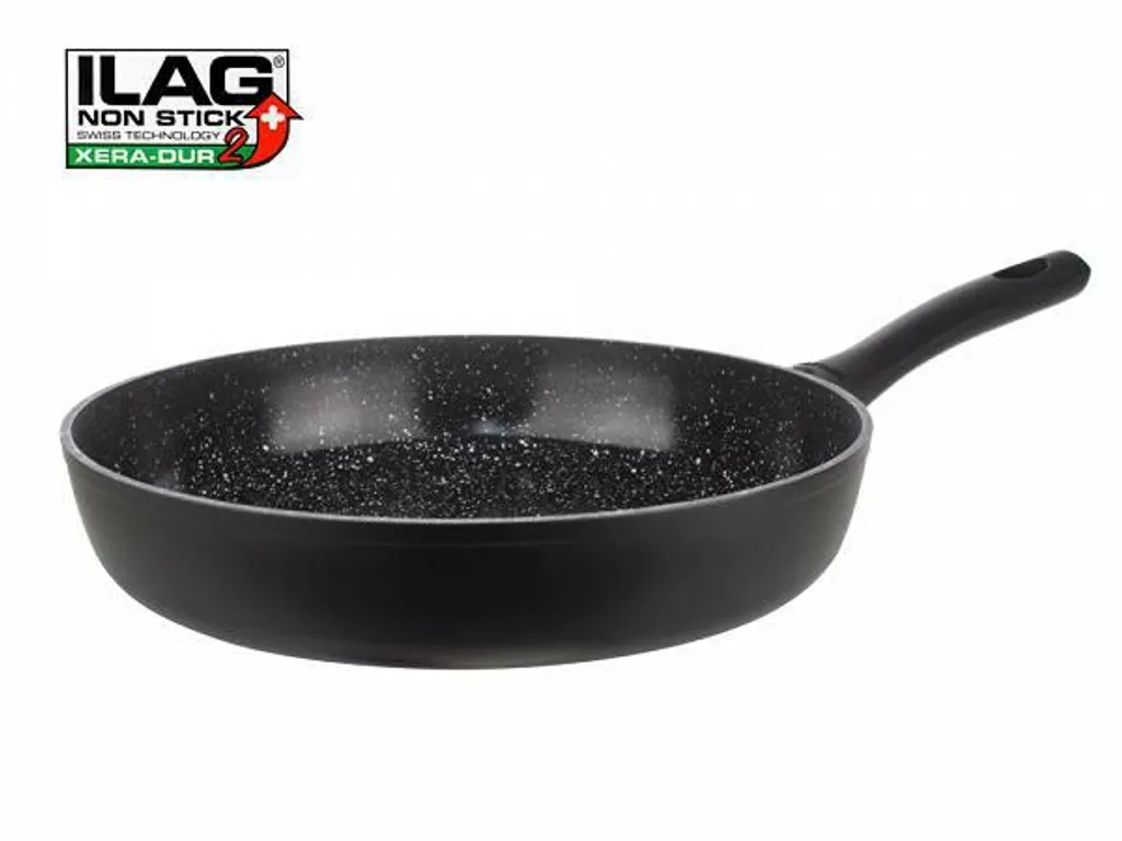 Pentola Granitex 24cm 4,4L Alluminio ILAG 340R - Qualità Professionale