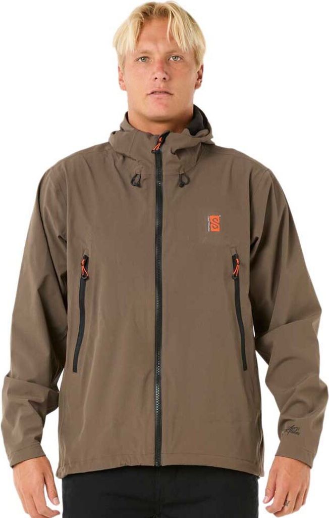 Rip Curl Anti Series Search Spray Jacke Braun S Mann Braun S