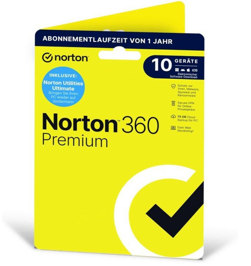 Norton 360 Premium inklusive Utilities Ultimate 2026 | 10 Produktbild 