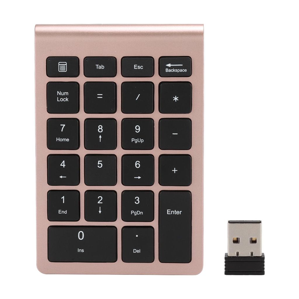 RF304 mini tastiera wireless USB 2.4G a 22 tasti numerici Immagine del prodotto 