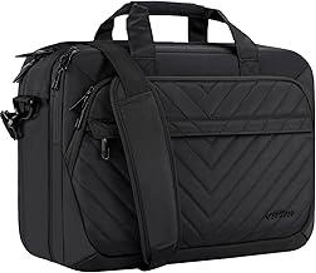 VANKEAN 17 Zoll Laptoptasche für Damen Herren Mode, TSA-freundliche Laptop tasche, wasserdichte Aktentasche für Geschäftsreisen, Schule, Arbeits...