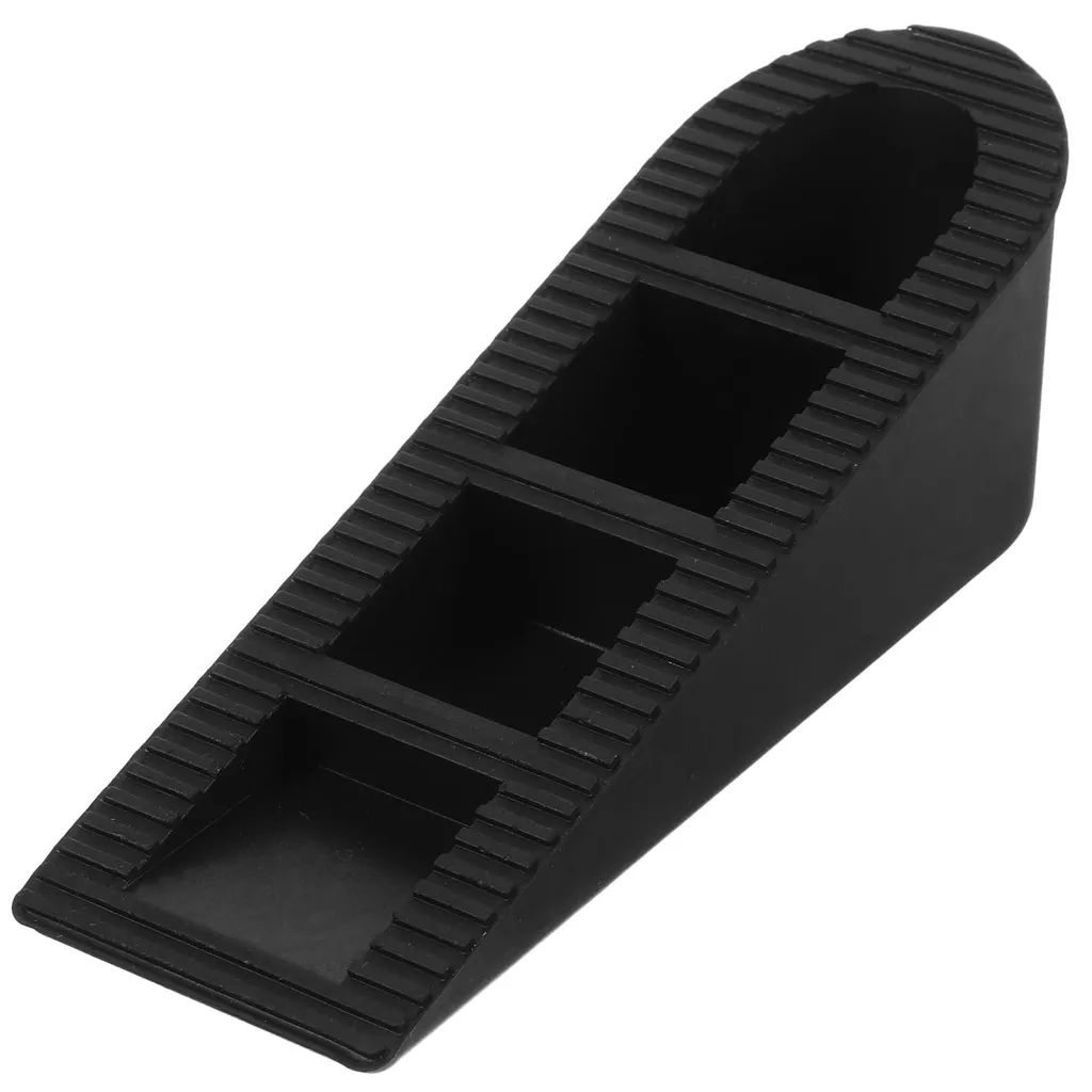 Butée de porte de sécurité antidérapante 16 x 5,3 cm pour maison et bureau
