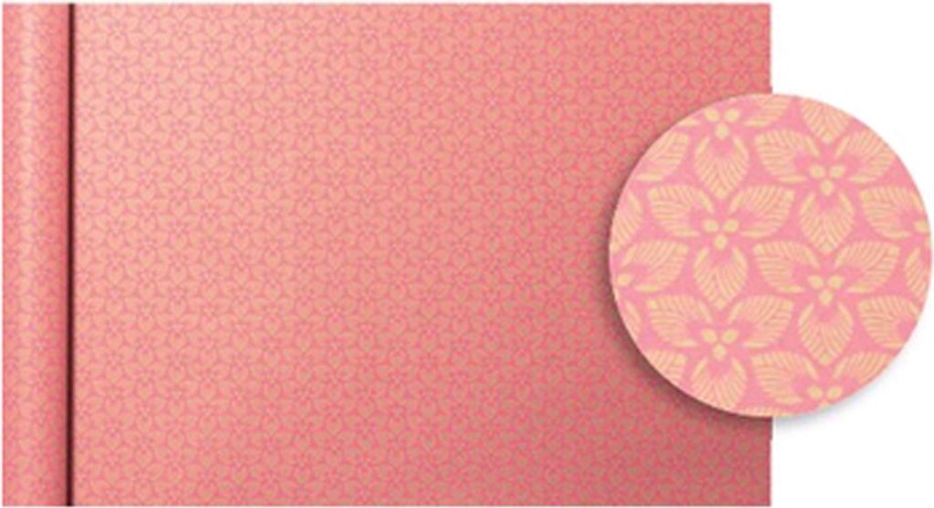 Clairefontaine Geschenkpapier "Tiny Rolls Blumen rosa" Produktbild 