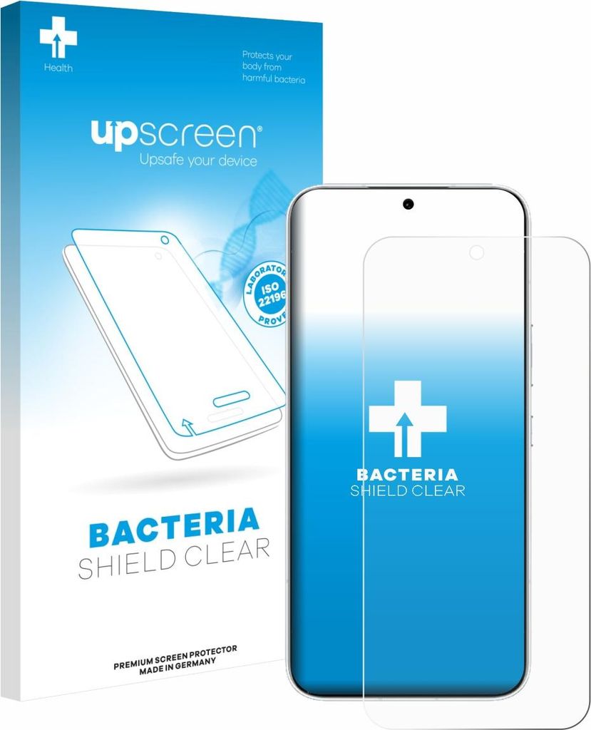 upscreen Schutzfolie für Honor 500 Displayschutz Displayschutzfolie Folie Klar antibakteriell