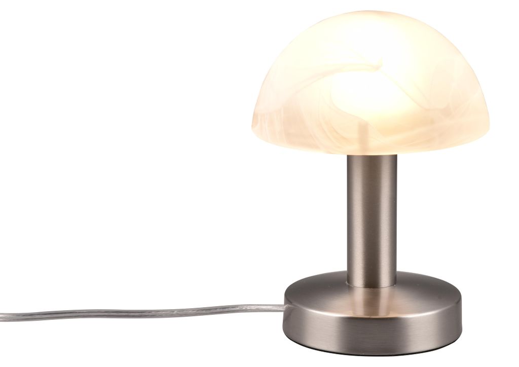 Trio - Tischlampe FYNN II - Grau - 15x15x21 cm Produktbild 