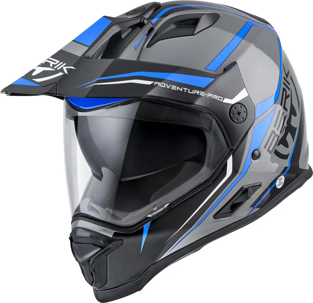 Casque Berik MX313 Volstom Adventure Pro avec Écran Solaire Interne XL