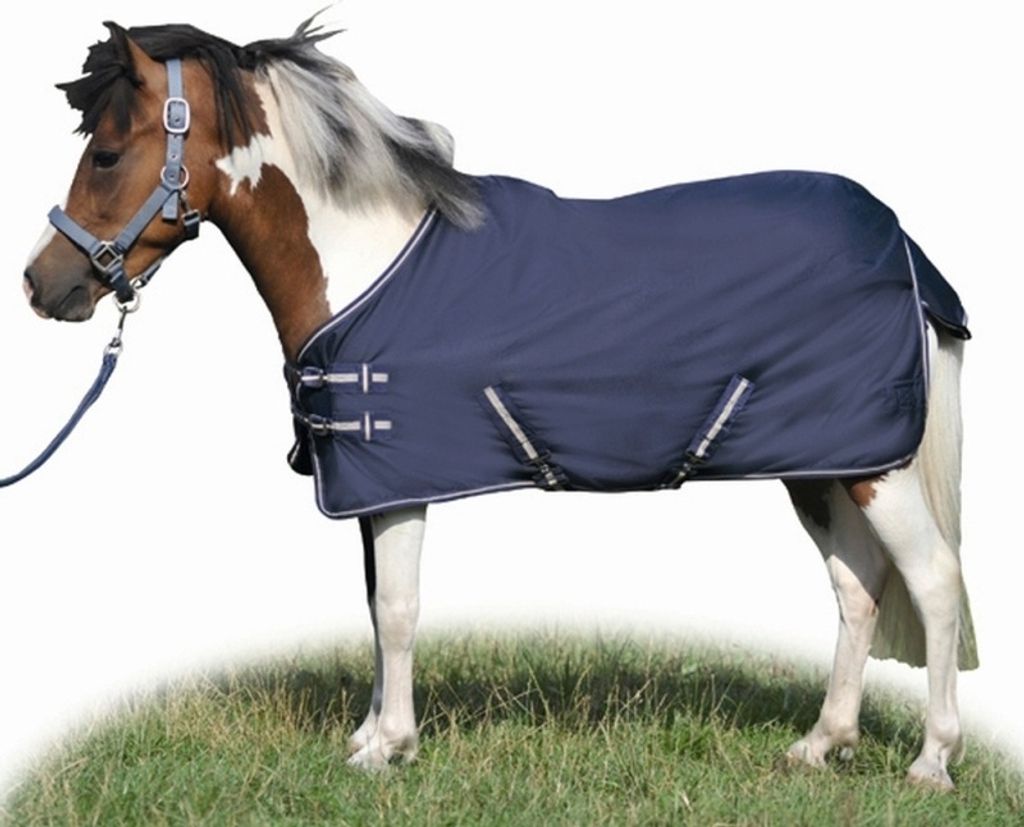 HKM Regendecke Economic mit Polarfleece 0g dunkelblau