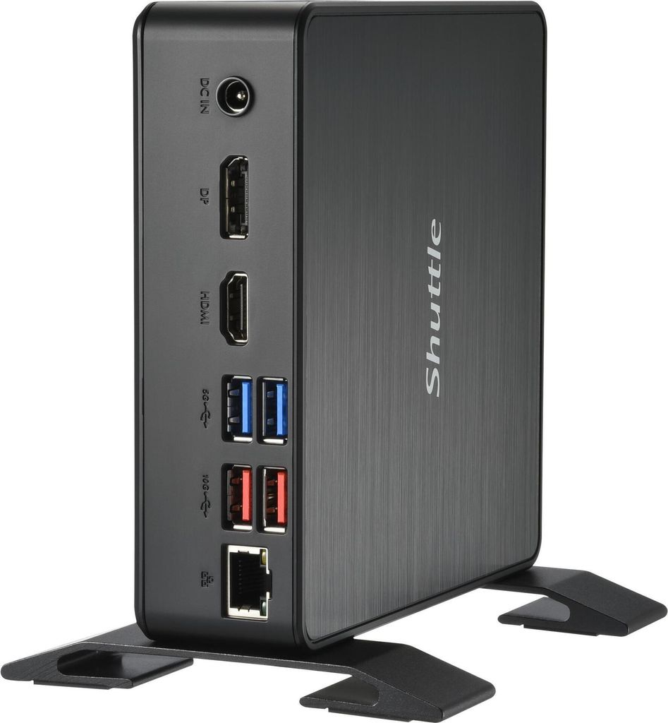 Shuttle Barebone nano NC40U DDR4 4 black