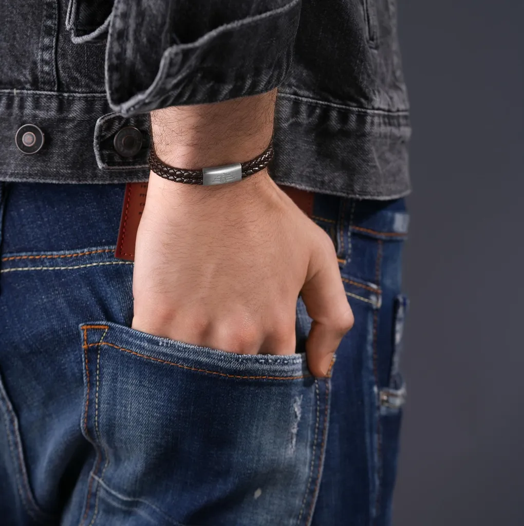 Bracciale parallelo da uomo Police - 4