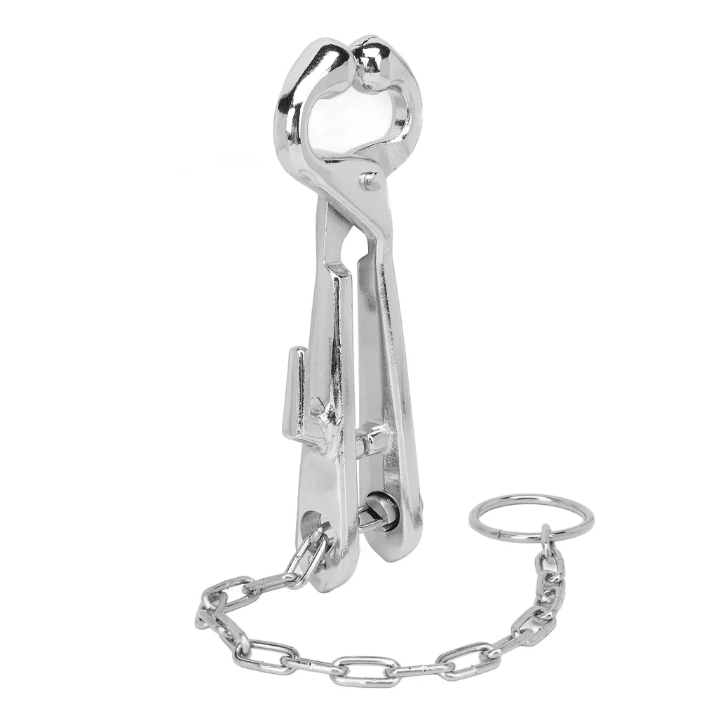 Pince à anneau pour taureau et bovins adultes - Instrument de contention