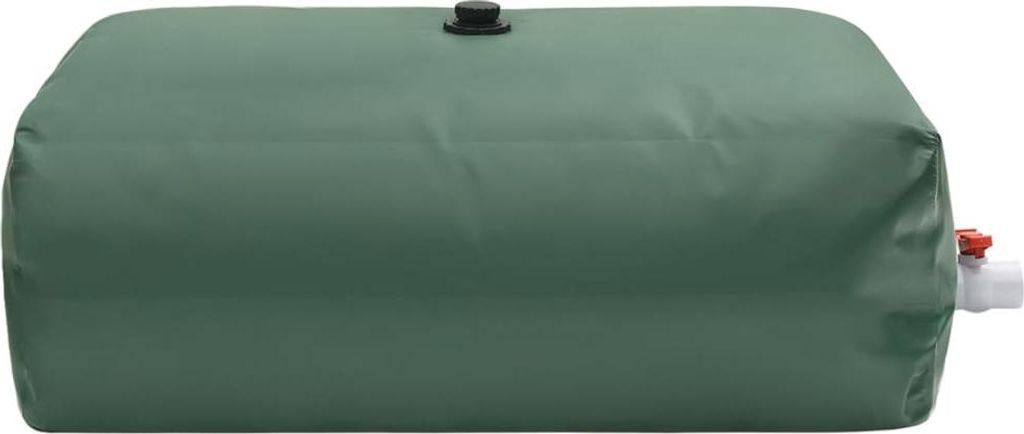 vidaXL Wassertank mit Wasserhahn Faltbar 1500 L PVC