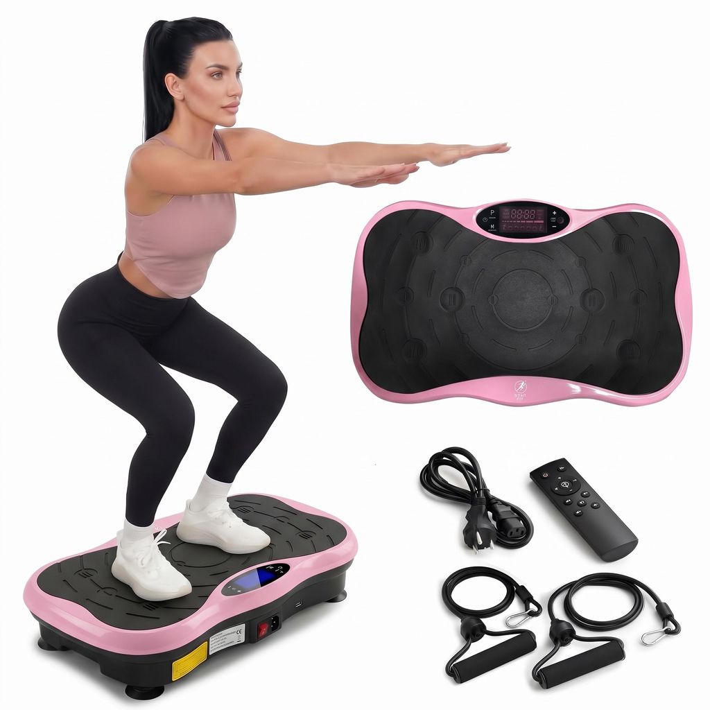 Extralink Plataforma Vibratoria Fitness 200W, Masaje Imagen del producto 