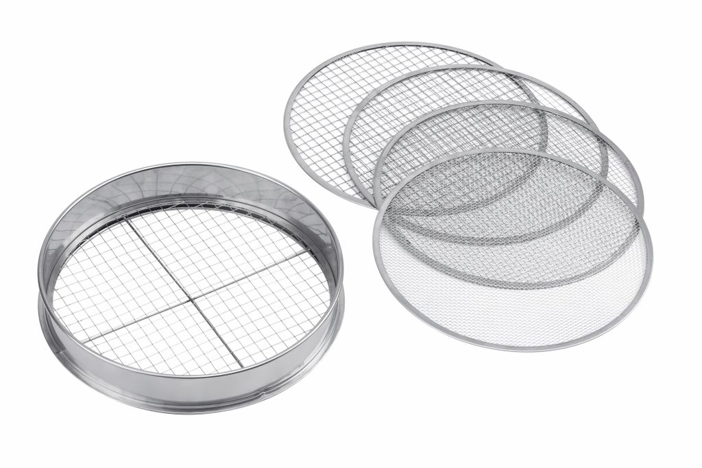 Meister Kompostsieb 5 in 1 Edelstahl Gartensieb Ø 30 cm für Produktbild 