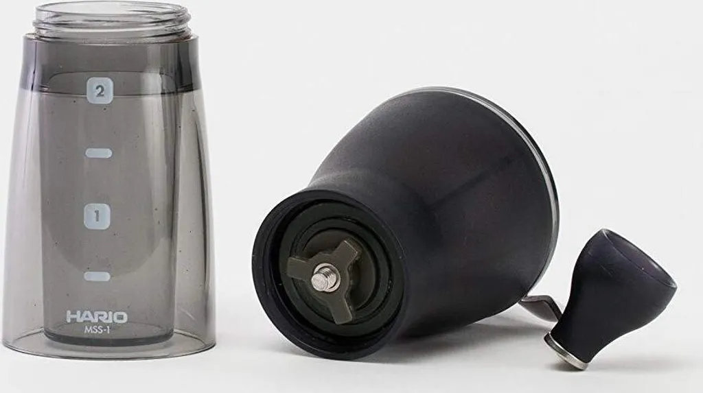 Petit moulin à café manuel Hario pour voyage et camping modèle Slim Plus - 3