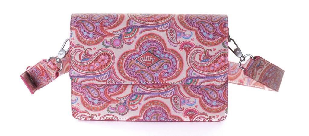 Oilily Summer Paisley Shoulder Bag S Vanilla