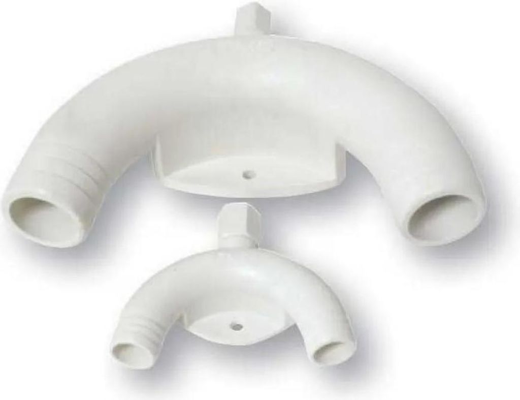Lalizas Anti Wind Loop Verbindungsstecker Weiß 3.8 cm Weiß 3.8 cm