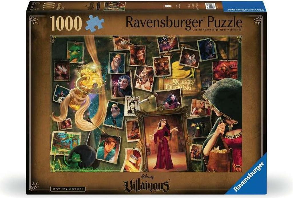 RAVENSBURGER Puzzle Disney Villainous: Mutter Gothel 1000 dplks