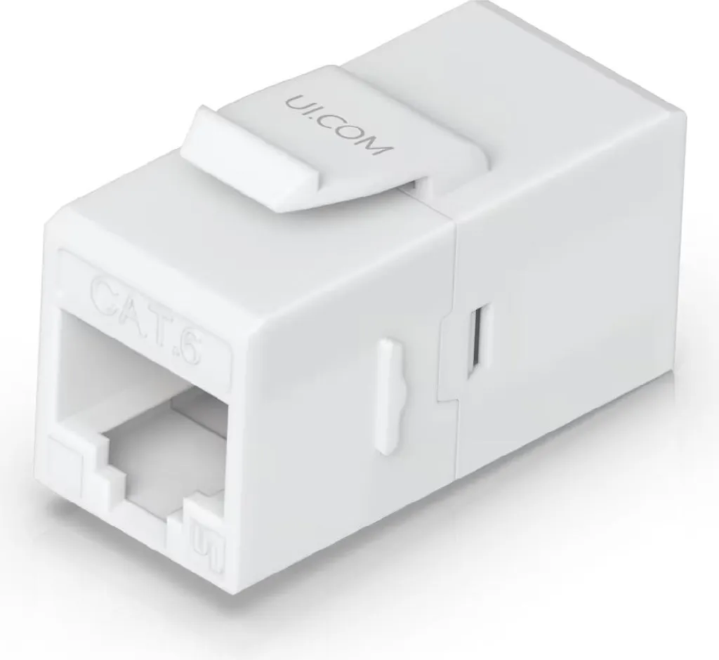 Connecteur Keystone Cat6 Ubiquiti Coupleur RJ45 Femelle en Lot de 12