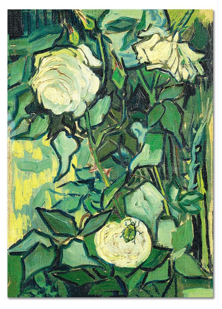 Giallobus - Rose - Vincent Van Gogh - 100L x 140B cm - Bild - Acrylglas