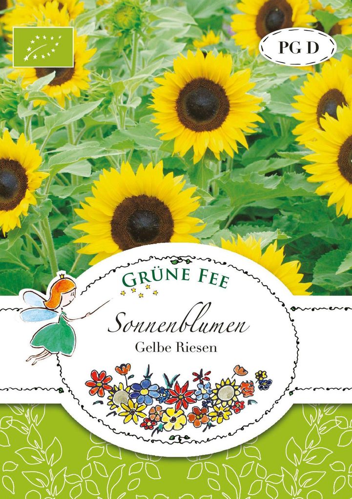 Artikelbild 1 von 'BIO Sonnenblumen Gelbe Riesen' aus der Kategorie Sonnenblumensamen