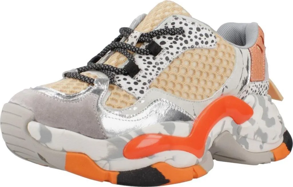 Basket Exé 901 1e Orange - Semelle Amortissante et Design Respirant