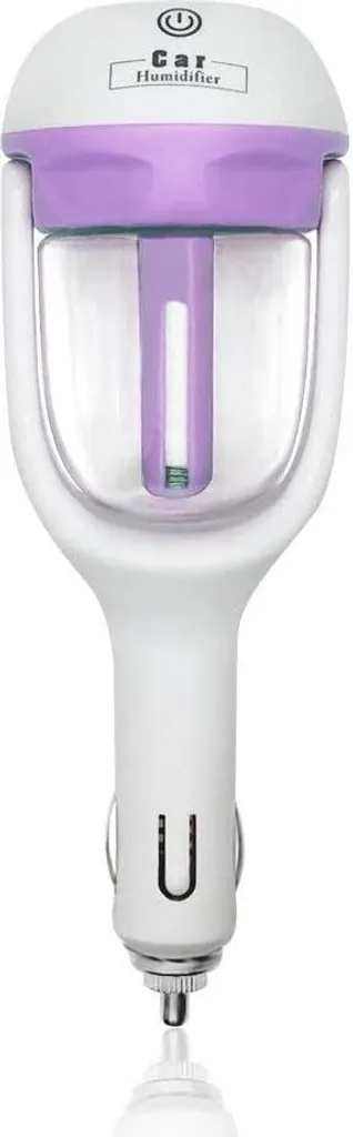 Mini olio essenziale purificato dell'aromaterapia Difuser viola umidificatore fresco dell'aria dell'automobile
