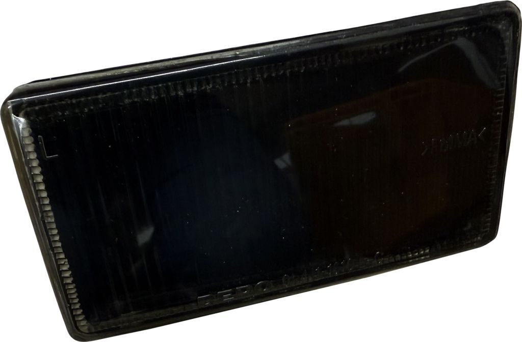 LINKS Kurze Blende für Frontblinker / Nebelscheinwerfer Schwarz Smoke für VW