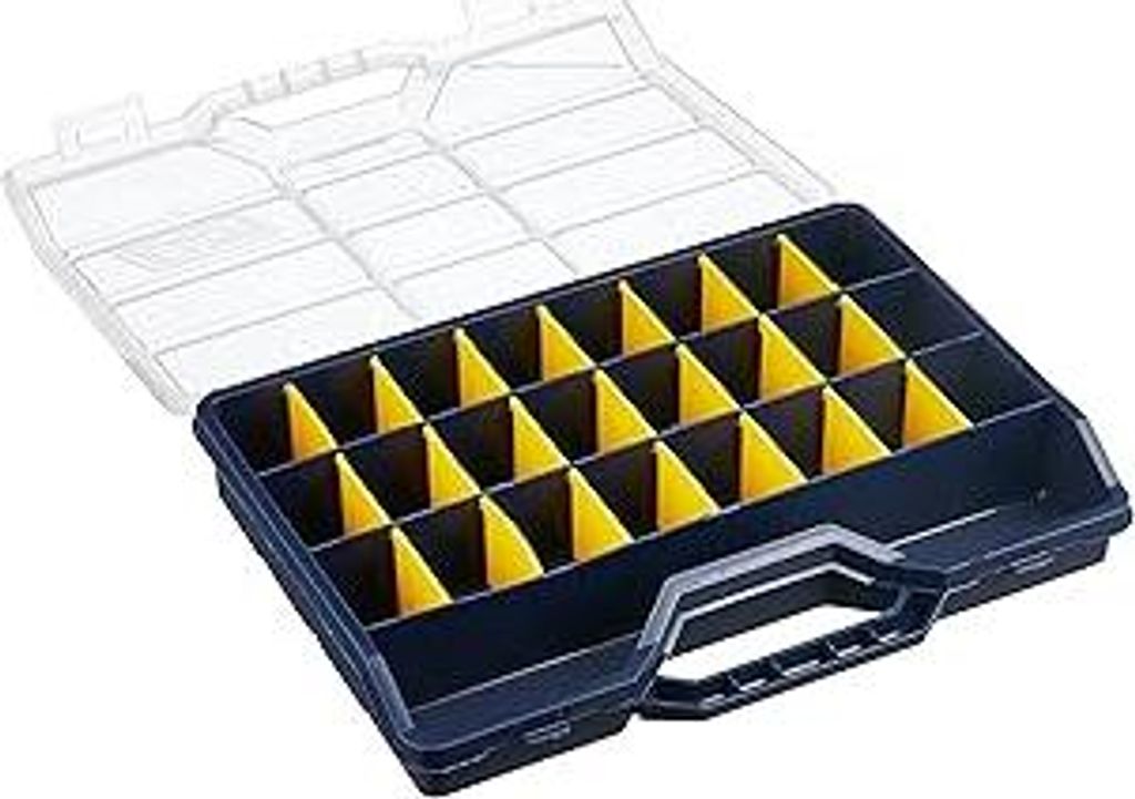 RAACO 145001/45 Sortimentskasten maximal 25 Fächer 312x238x51 mm