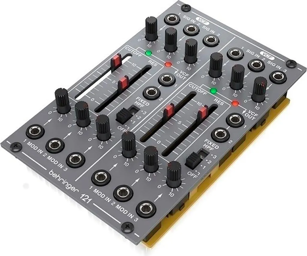 Module de Filtre Double VCF Behringer 121 pour Synthé modulaire Noir - 3