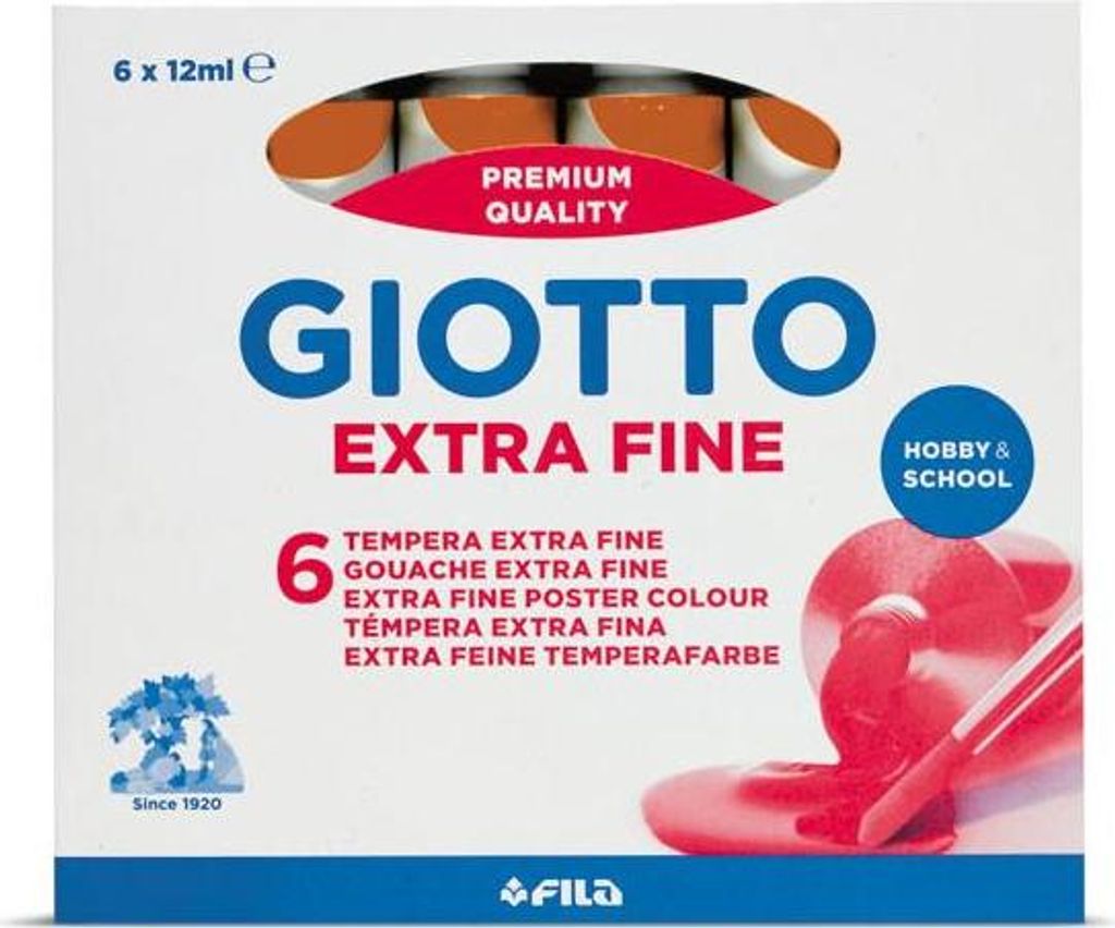 Giotto 352020 Tempera-Farbe 12 ml Röhre Braun