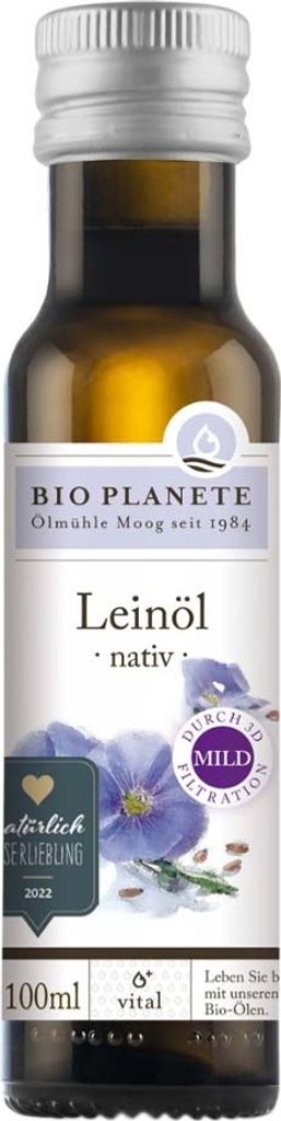 Leinöl nativ 100ml Produktbild 
