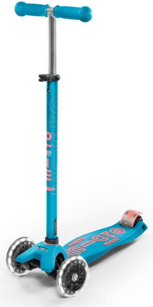 Micro Mobility Systems Micro Mobility - maxi micro deluxe LED aqua