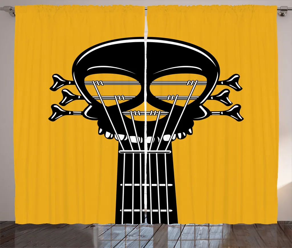Arredare con Passione: Tenda ABAKUHAUS Rock'n'Roll Giallo Grigio
