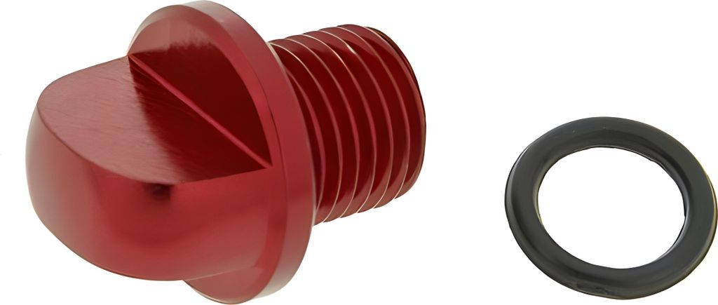 Vparts 2t4 Öleinfülldeckel Rot Rot One Size