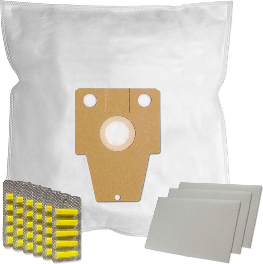 Set 30 Staubsaugerbeutel + 30 Duft + 3 Filter geeignet für Bosch BSG82502/14 Ergomaxx Professional hard floor 2500W