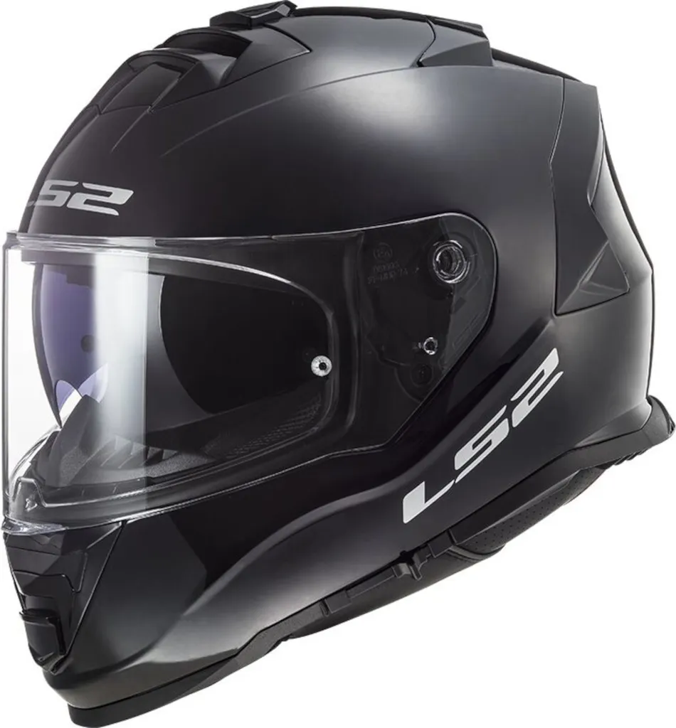 Casque LS2 FF800 Storm Solid Noir Mat Intégral Taille 2XL Confort