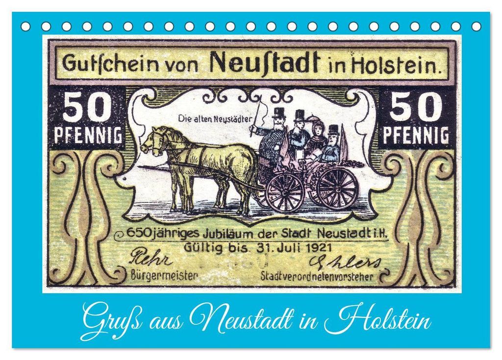 Gruß aus Neustadt in Holstein (Tischkalender 2027 DIN A5 quer), CALVENDO Monatskalender