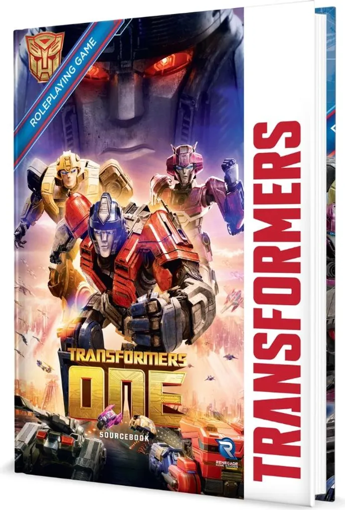 Transformers ONE Sourcebook Édition Anglaise pour Jeu de Rôle Officiel