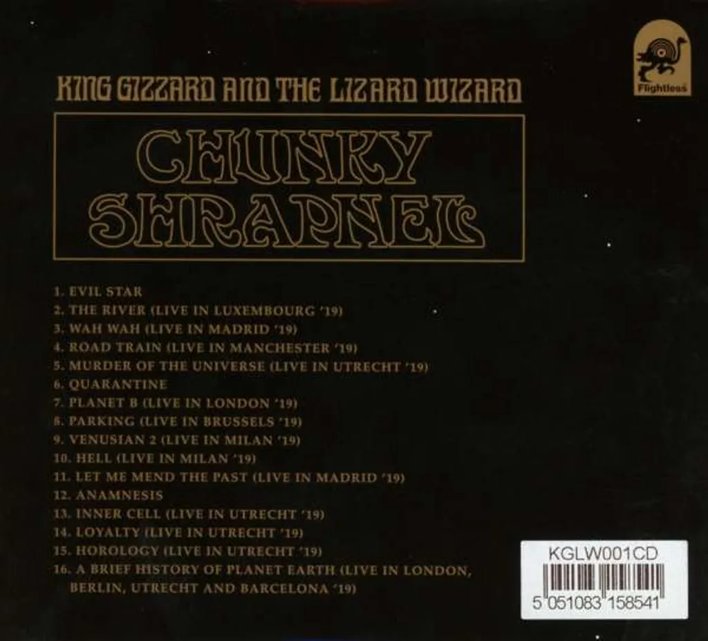 Double Vinyle LP Chunky Shrapnel King Gizzard concert live audio - 2