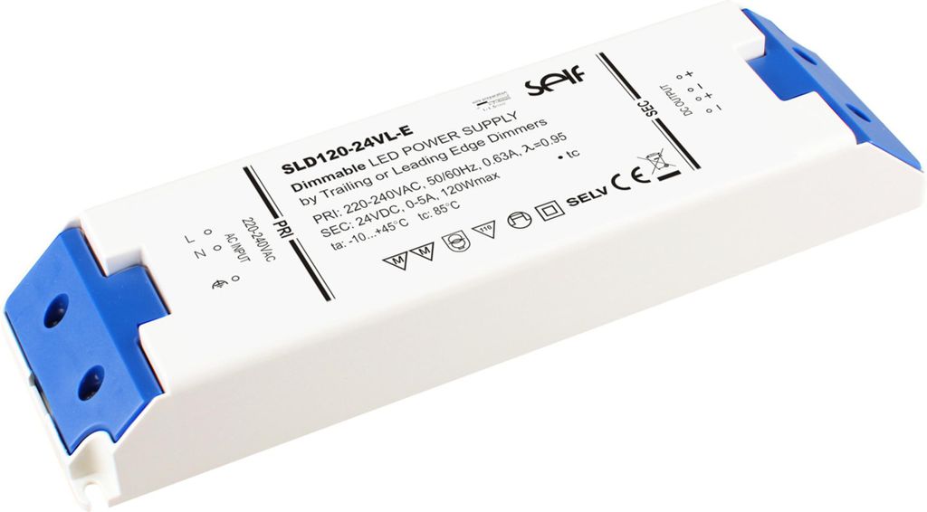 SELF SLD120-24VL-E, Desktopnetzteil IP20 120W 24V 5A  Produktbild 