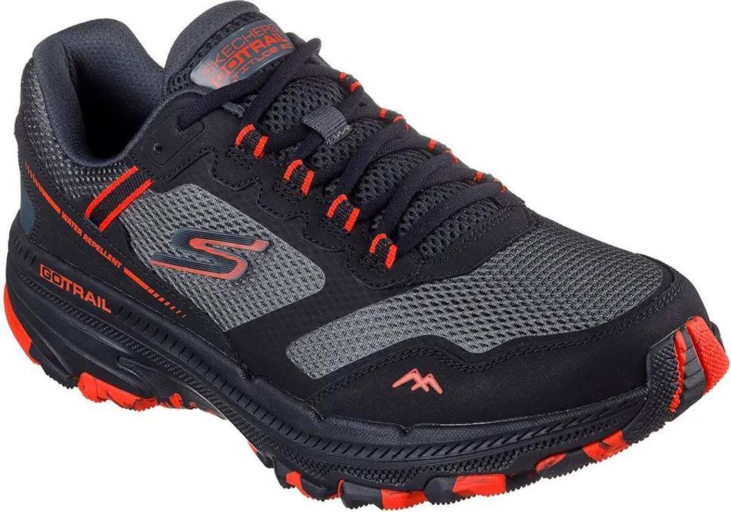Skechers sneakers, model 220754BKOR, kleur grijs, maat 43 Productafbeelding 