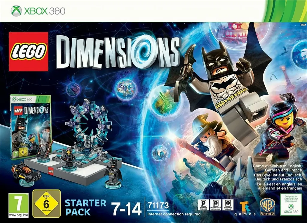 Lego Dimensions Starter Pack Xbox 360 Interactif et Évolutif